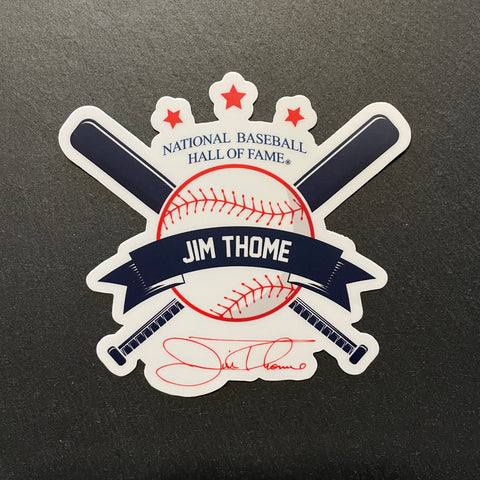 Jim Thome Baseball Hall of Fame Sticker